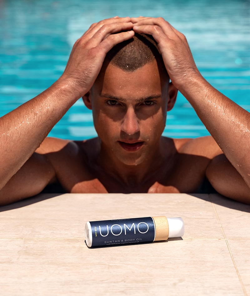 COCOSOLIS UOMO Suntan & Body Oil, ulei natural de bronzat, pentru barbati, 100 ml [5]