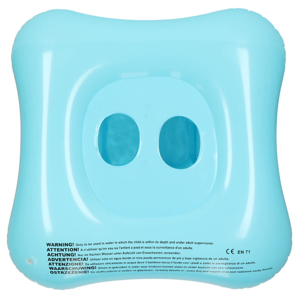 Colac Gonflabil Tip Barca pentru Bebelusi, Scaun si Copertina Parasolar, 72 cm [3]