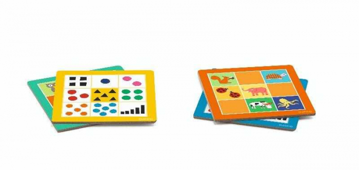 Colectia de 12 jocuri clasice: Ludo, Nu te supara frate!, Memo, Tic Tac Toe, Bingo, Jocul Gastelor, Djeco, varsta 3 - 6, 6 - 9 ani, Adult, Baiat, Fata [5]