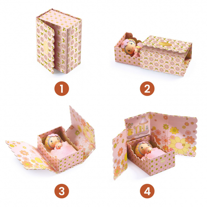 Rose Tinyroom, Colectia Tinyly, Djeco, varsta 3 - 6, 6 - 9 ani, Fata [5]