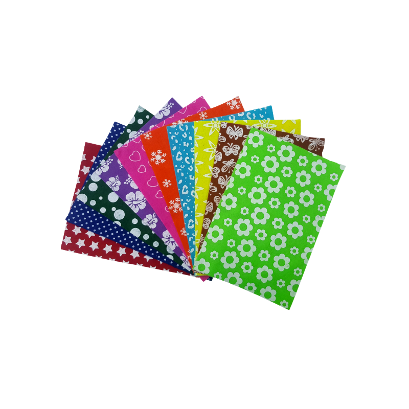 Coli fetru A4 - simplu, 1.5mm, diverse culori, set 10 coli, Colorarte [1]