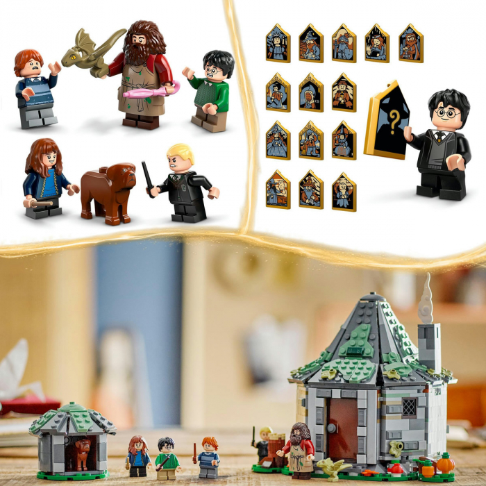Coliba lui Hagrid, varsta de la 8 ani la 12 ani [8]
