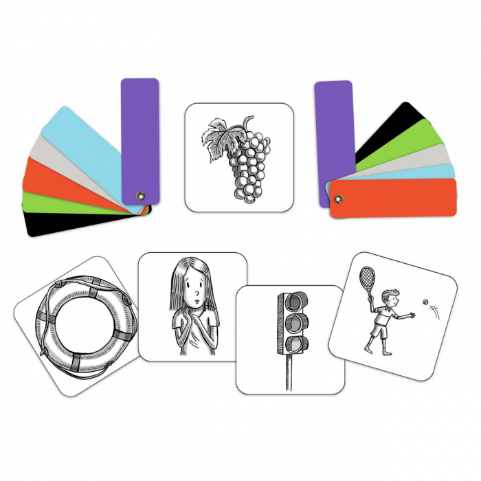 Color connect, Joc de carti si cooperare, Djeco, varsta 6 - 9, 9+ ani, Baiat, Fata [2]