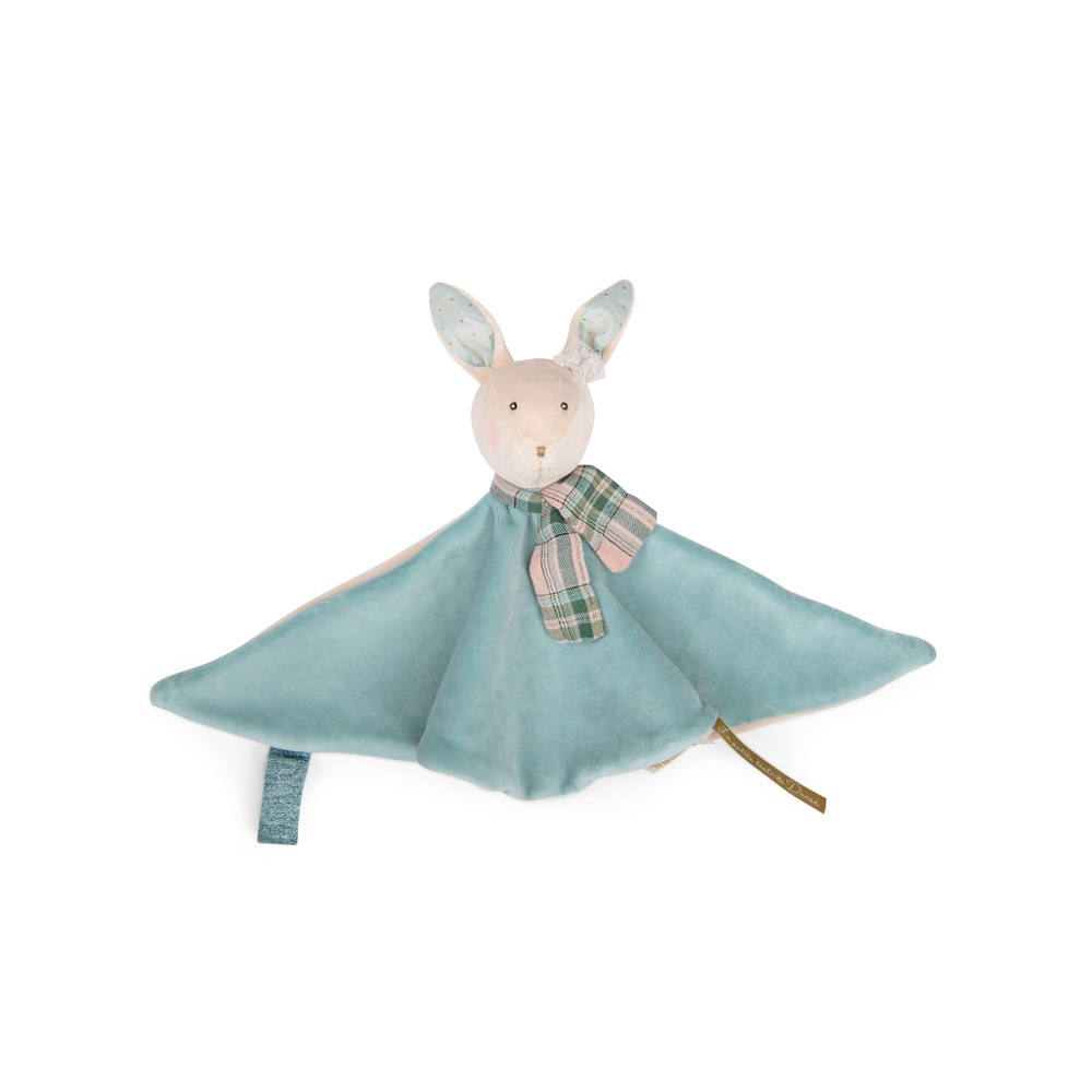 Comforter jucarie bebe senzoriala Iepuras, Moulin Roty, varsta 0 - 1 ani, Baiat, Fata [3]