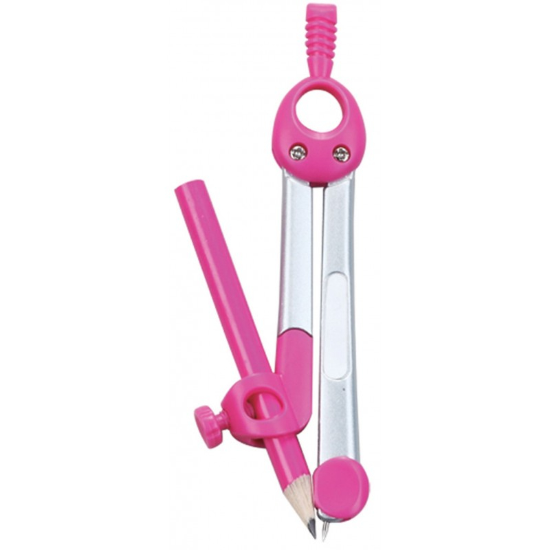 Compas metalic cu mina, Keyroad Jelly Bean, KR971121/KR971130, safety, set PVC, diverse culori [3]