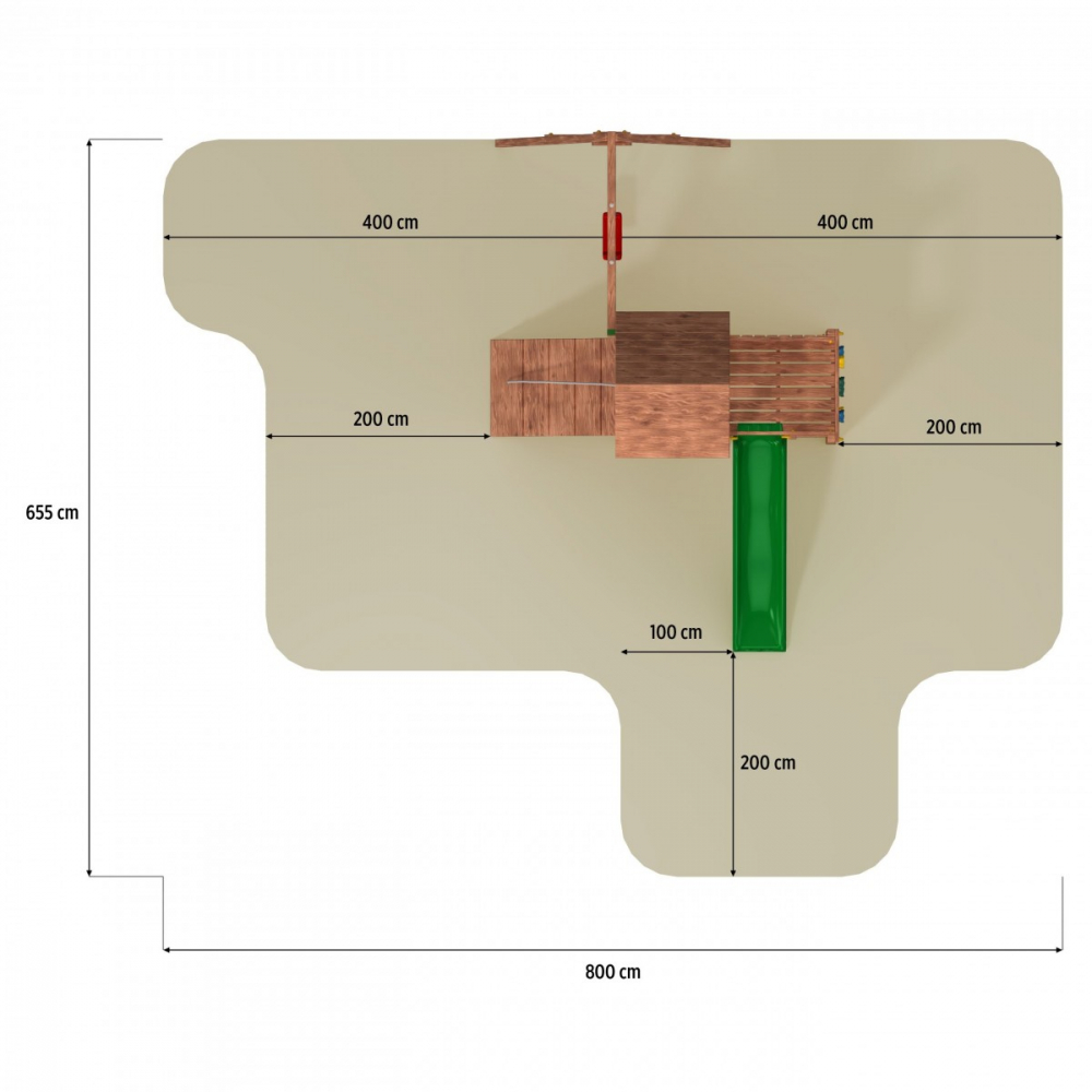 Complex de joaca Fungoo Carol 3 [2]