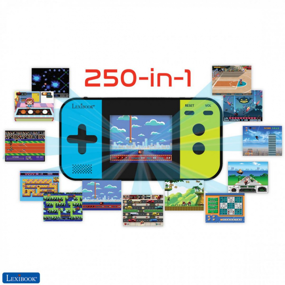 Consola compact cyber arcade, 250 jocuri [4]