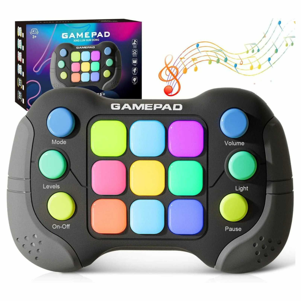 Pop It Electronic copii, consola interactiva cu lumini RGB, 600 nivele [11]