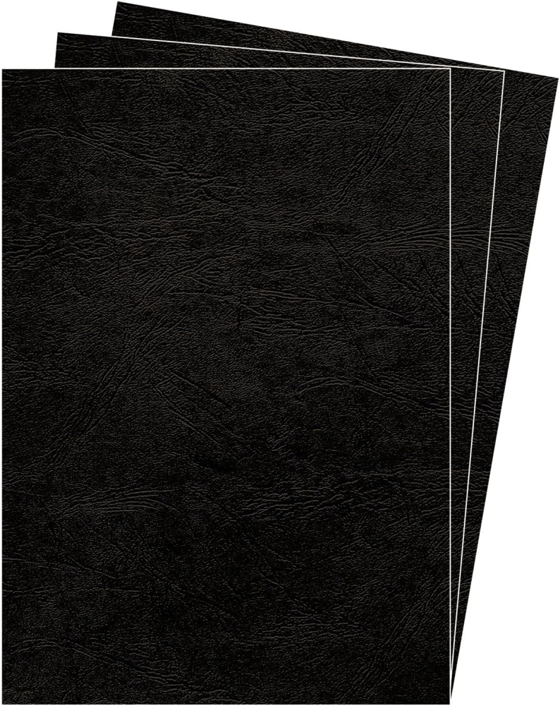 Coperti carton a3 negre 100/top fellowes [2]