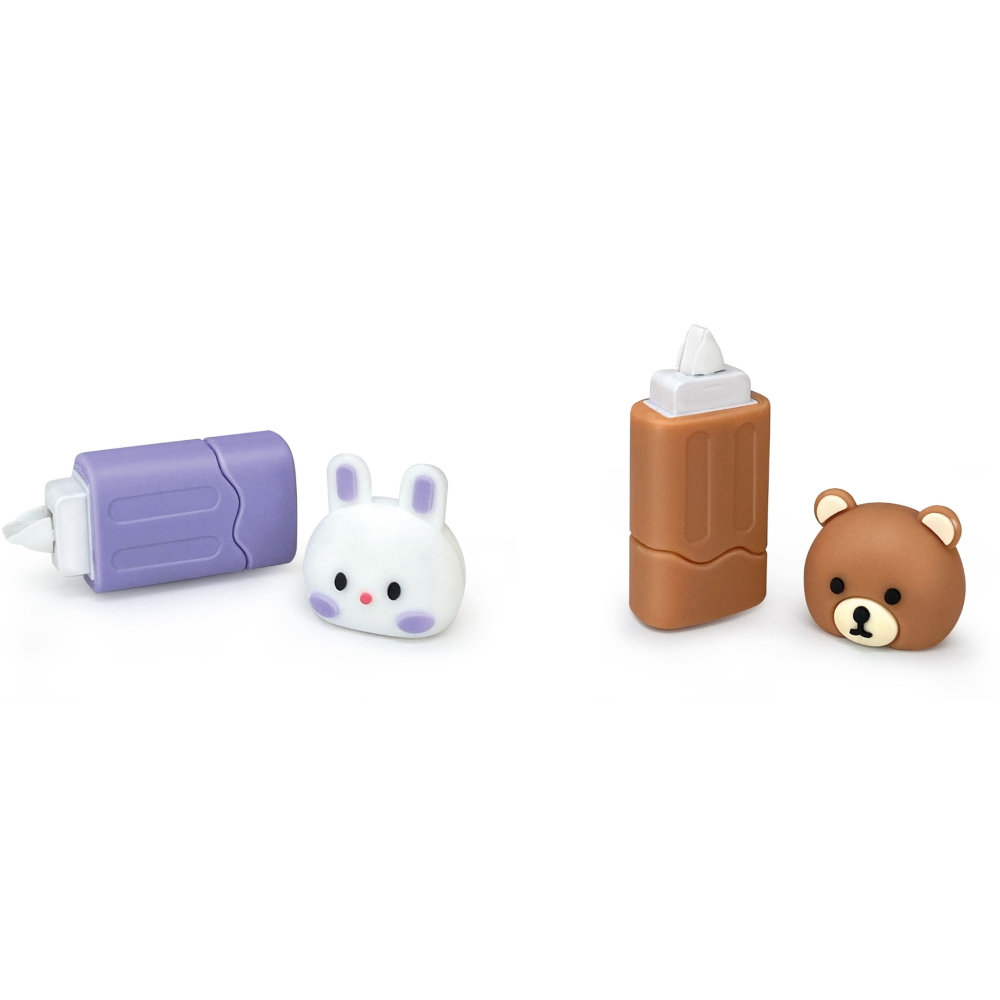 Corector cu banda Cute Friends, 4 modele (1 buc/blister,  16 buc/display) [3]