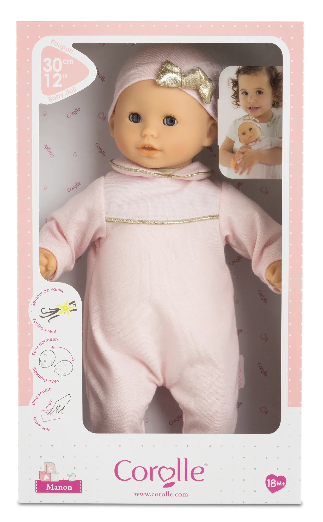 Corolle mpp bebelus calin manon 30cm, copii varsta 2 ani pana la 4 ani [1]