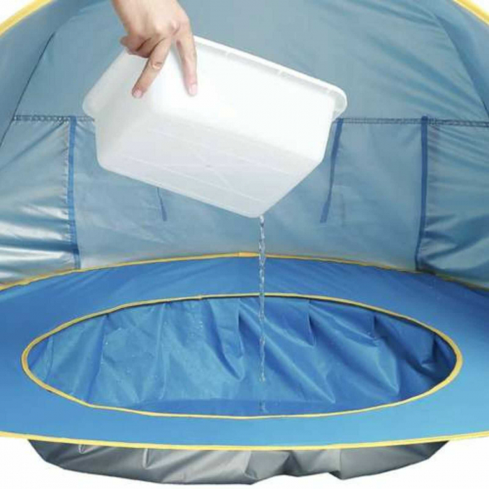 Cort Plaja Copii si Bebelusi, Protectie UV, cu Piscina - Micostore.ro [8]