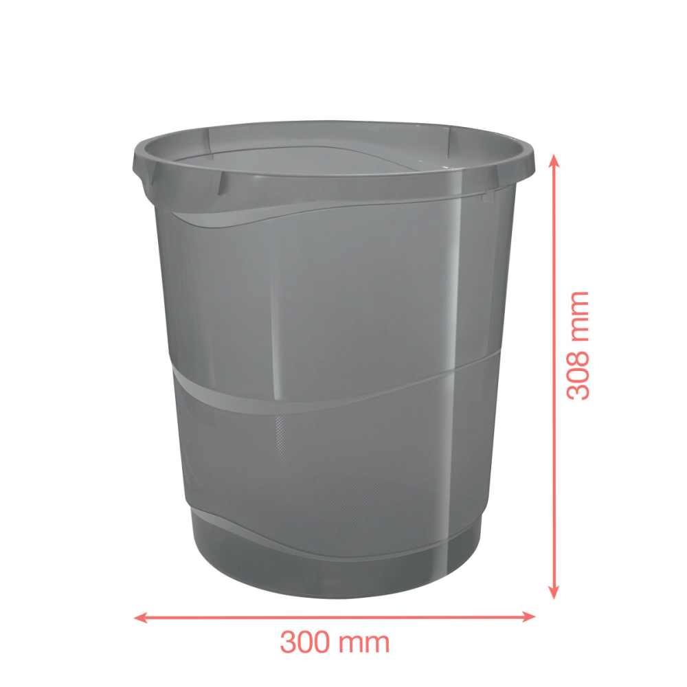 Cos birou 14l verde reciclabil colour'breeze esselte [4]