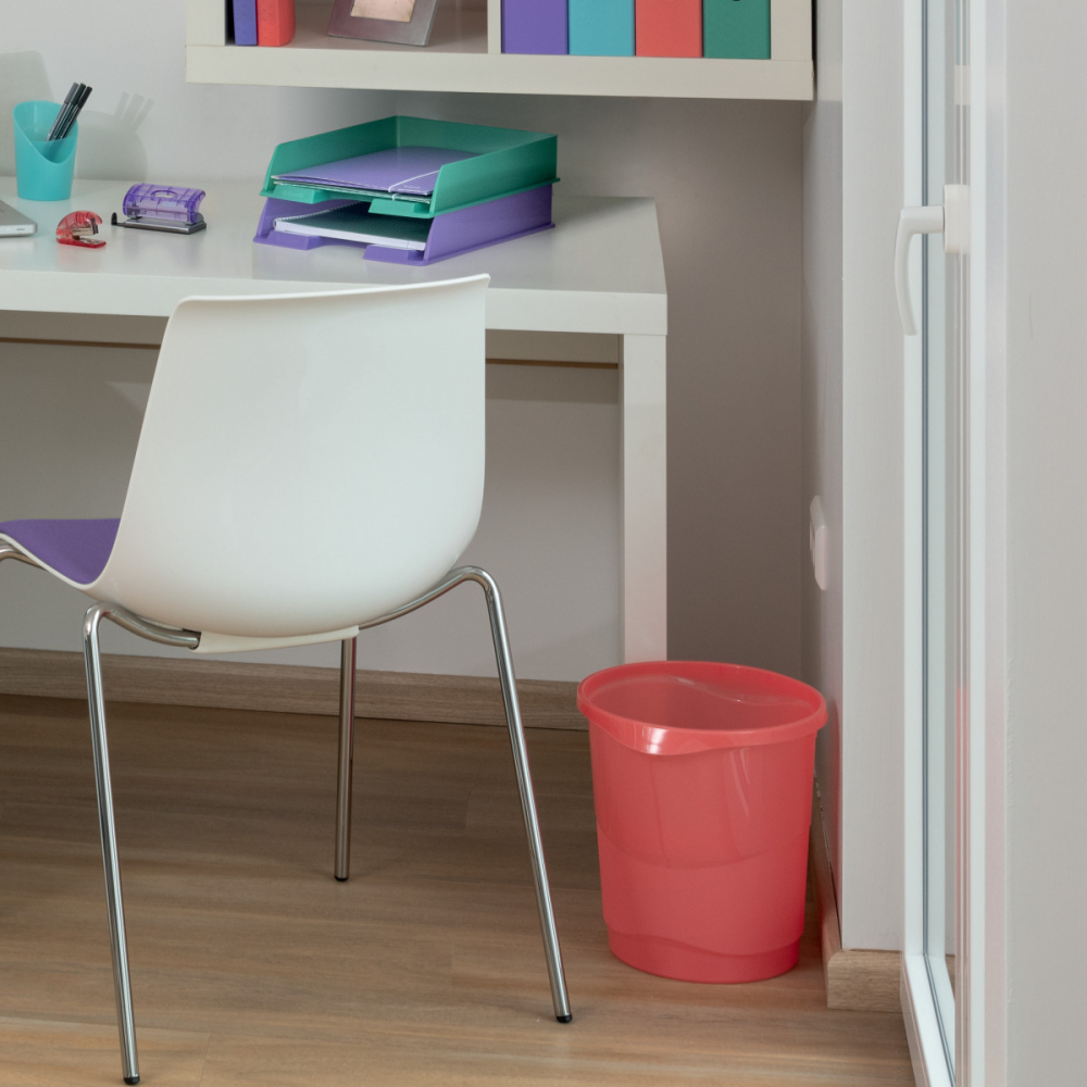 Cos birou 14l verde reciclabil colour'breeze esselte [3]