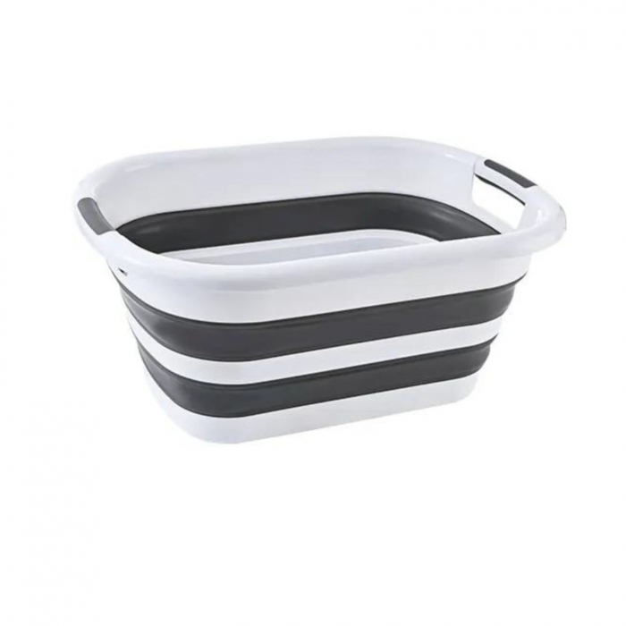 Cos de rufe pliabil, lighean cu manere, 26 L - Micostore.ro [7]