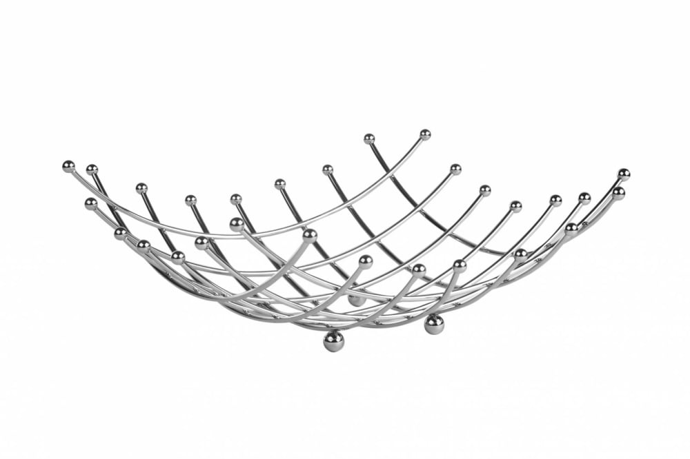 Cos fructe metalic 26x26x9 cm,vanora home [3]