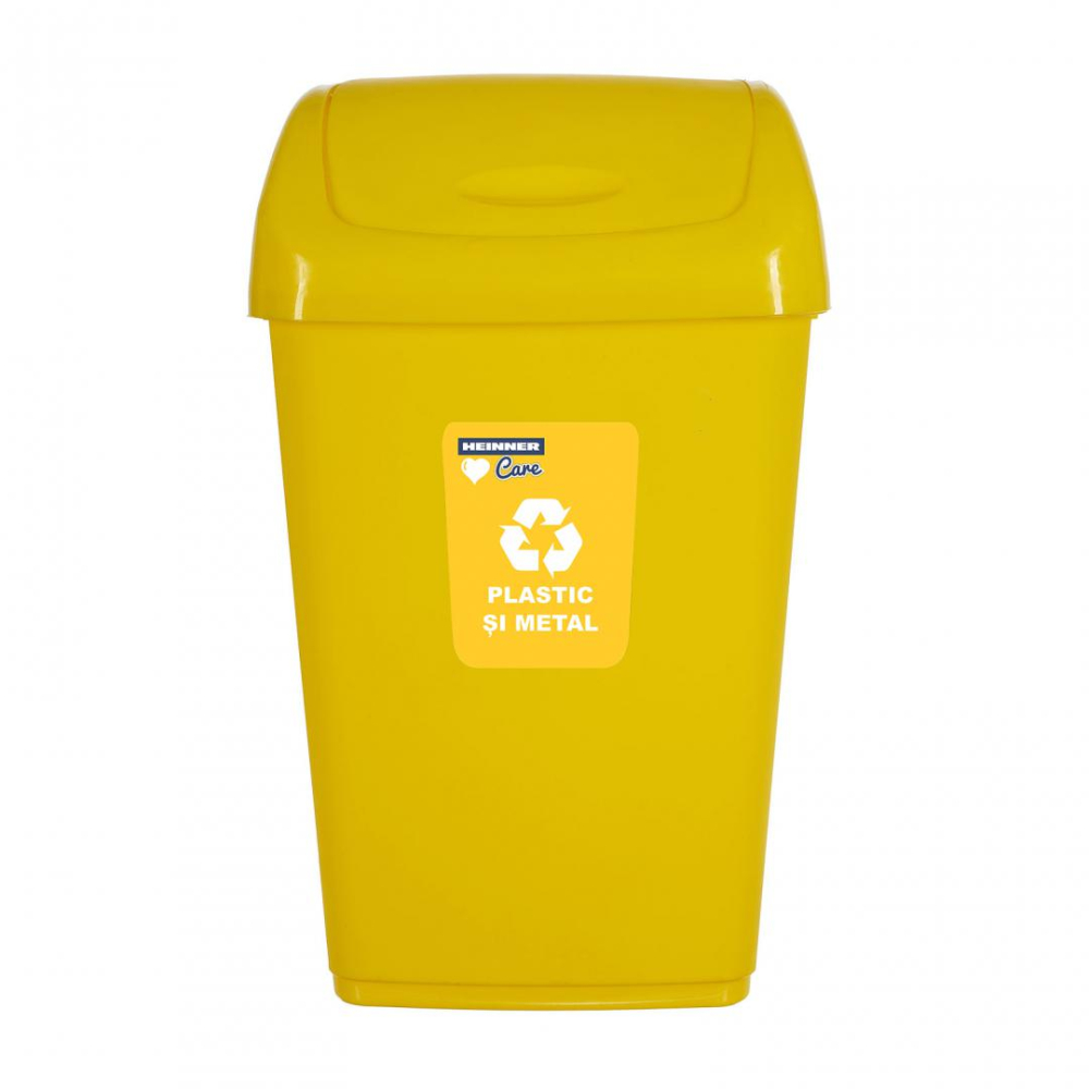 Cos gunoi pt reciclare eco 35 l, galben [2]