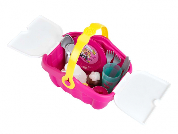 Cos picnic Barbie cu accesorii, Jucarie [3]