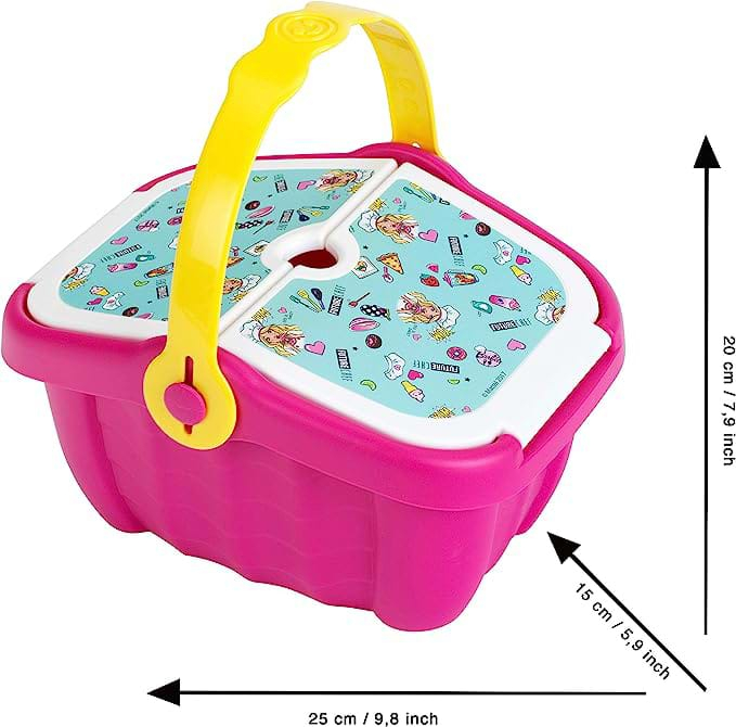 Cos picnic Barbie cu accesorii, Jucarie [5]