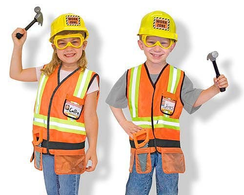 Costum de carnaval jocuri de rol Constructor Melissa and Doug [1]