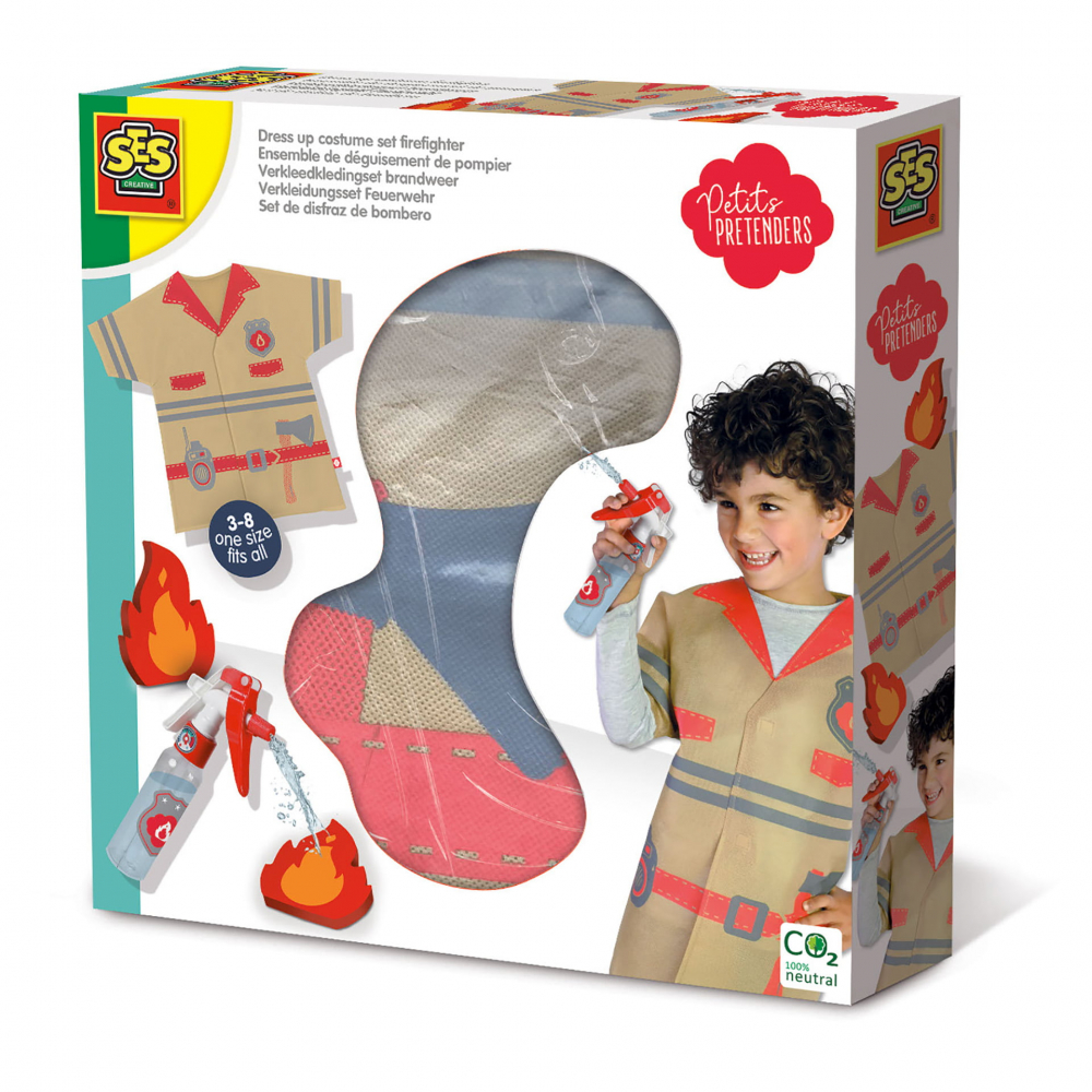Costum de pompier cu accesorii pentru copii [1]