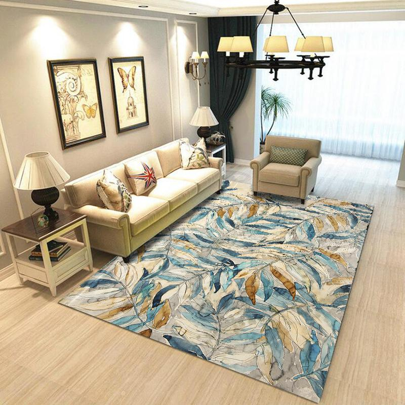 Covor heinner cu print digital 3d 160x230 cm leafs [3]