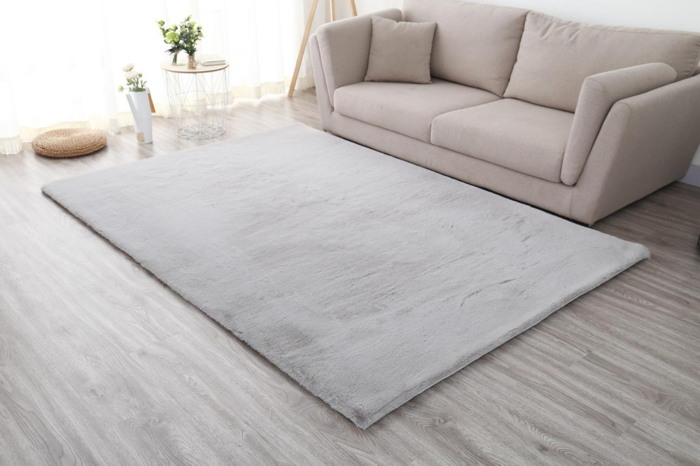 Covor heinner shaggy soft blanita gri  200x300 cm [3]