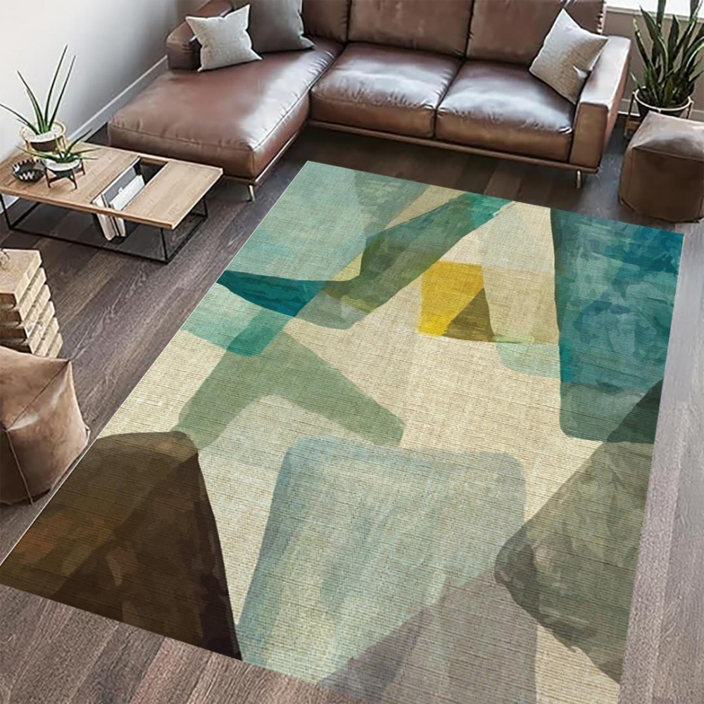 Covor printat, forest 160x230 cm, lavabil cu spate antialunecare, inaltime fir 3mm [3]