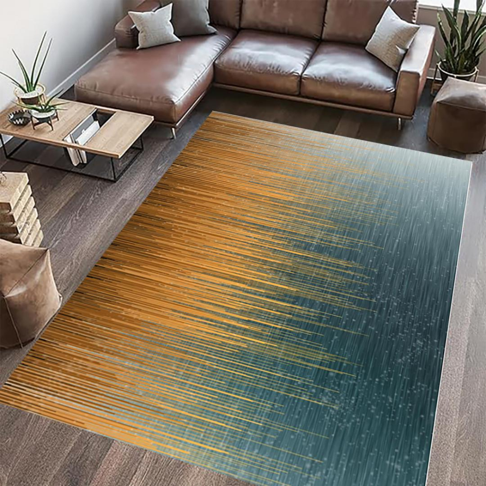 Covor printat, fusion 70x140 cm, lavabil cu spate antialunecare, inaltime fir 3mm [3]