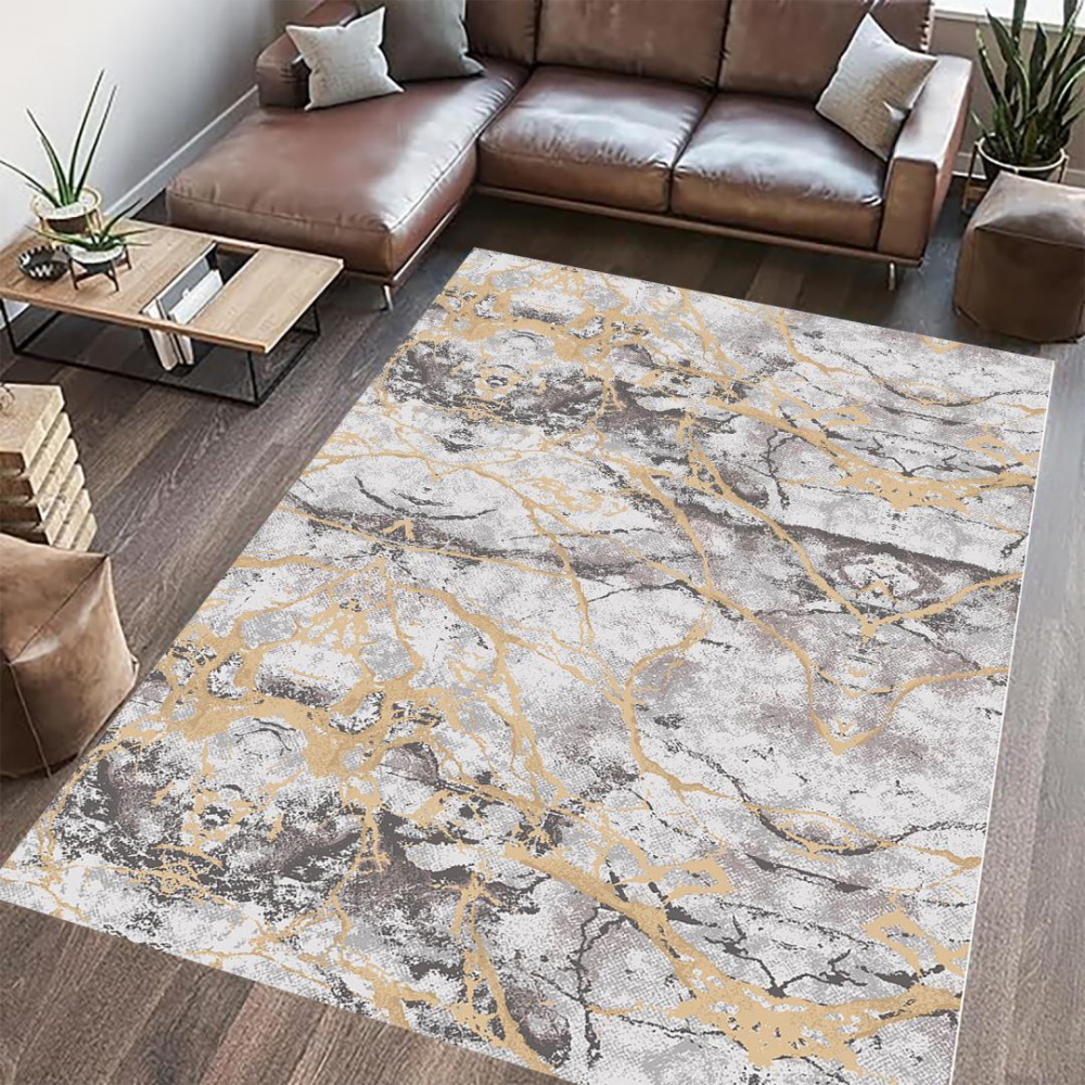 Covor printat, haga 160x230 cm, lavabil cu spate antialunecare, inaltime fir 3mm [3]