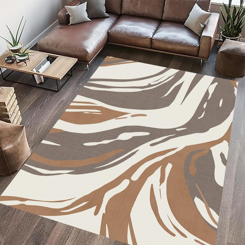 Covor printat, mara 200x300 cm, lavabil cu spate antialunecare, inaltime fir 3mm [3]