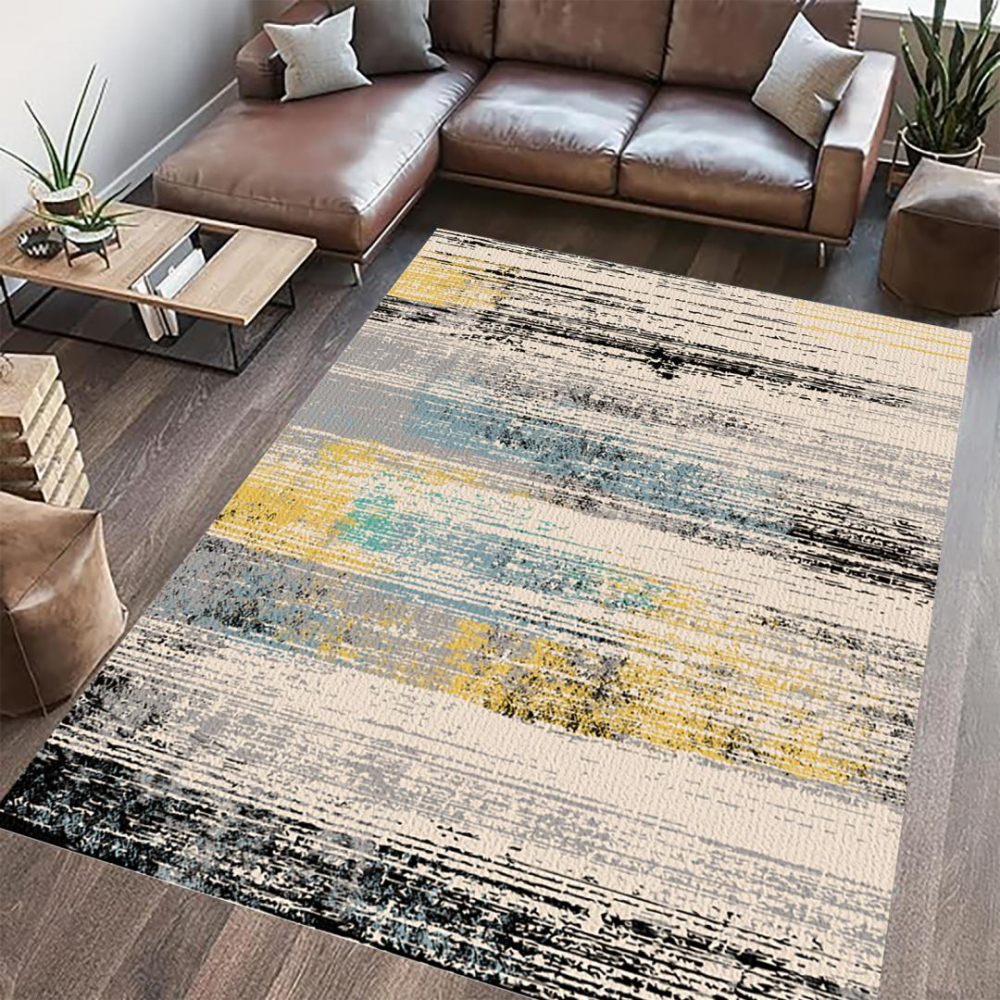 Covor printat, mili 160x230 cm, lavabil cu spate antialunecare, inaltime fir 3mm [3]