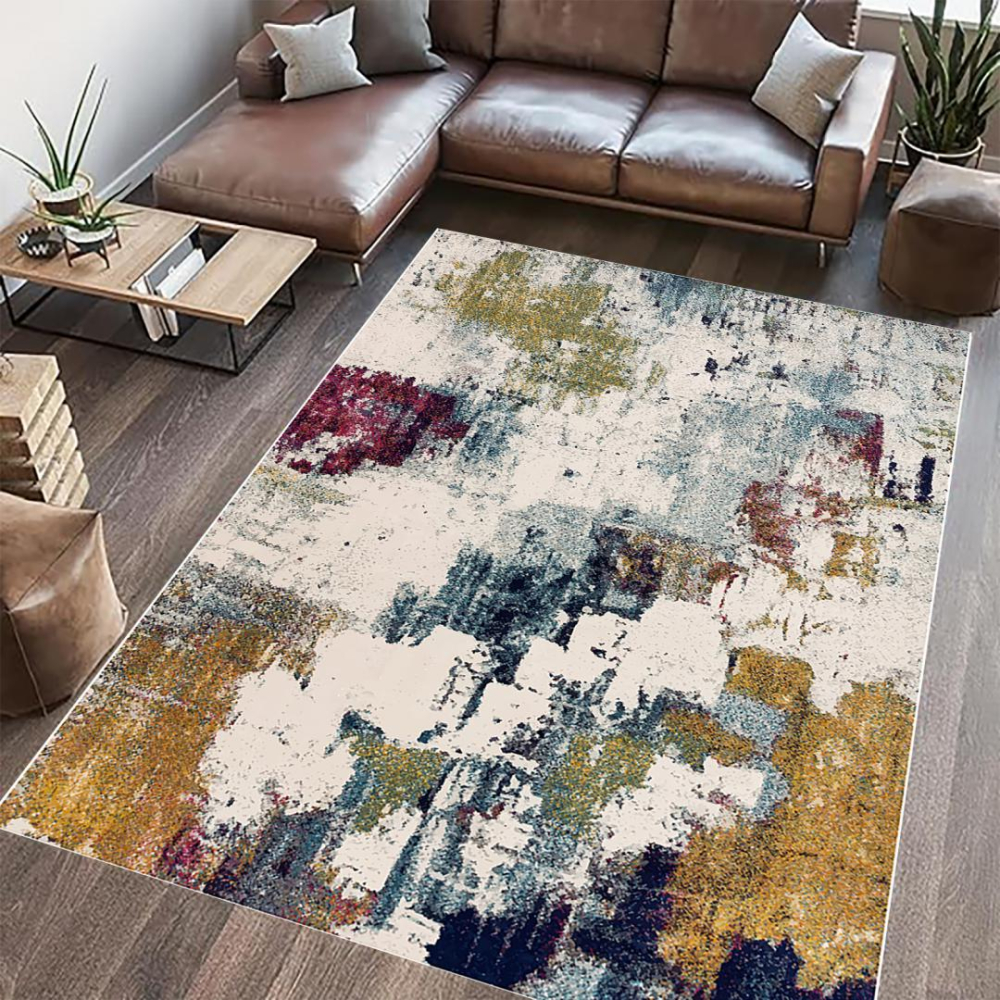 Covor printat, miro 70x140 cm, lavabil cu spate antialunecare, inaltime fir 3mm [3]