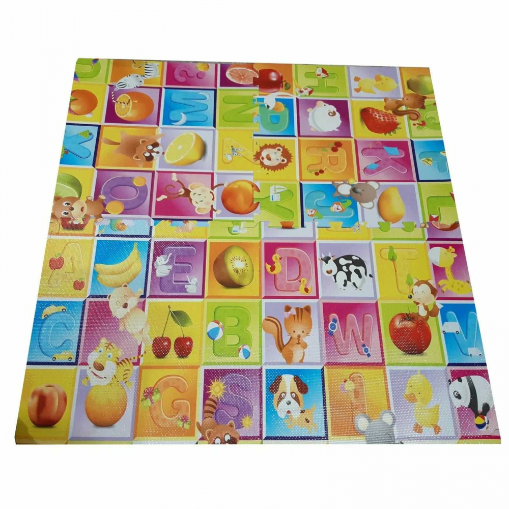 Covoraș de Joacă din Spuma, Puzzle, Fructe și Litere - Micostore.ro [3]