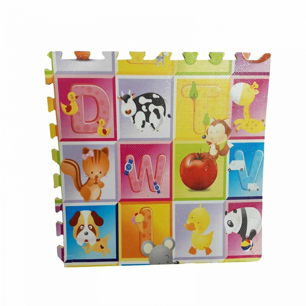 Covoraș de Joacă din Spuma, Puzzle, Fructe și Litere - Micostore.ro [4]