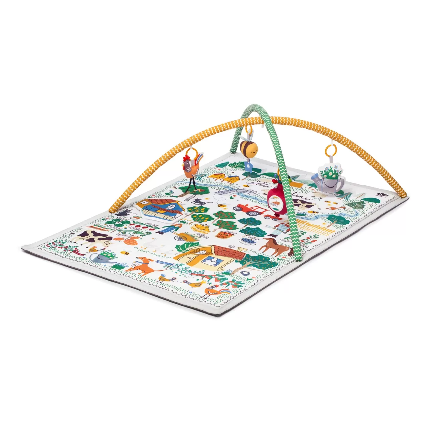 Covoras educational kinderkraft little gardener, varsta de la 0 luni la 3 ani [4]