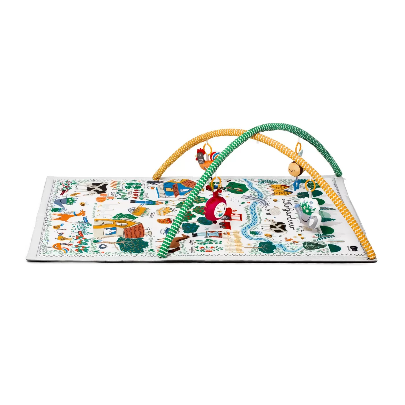 Covoras educational kinderkraft little gardener, varsta de la 0 luni la 3 ani [3]