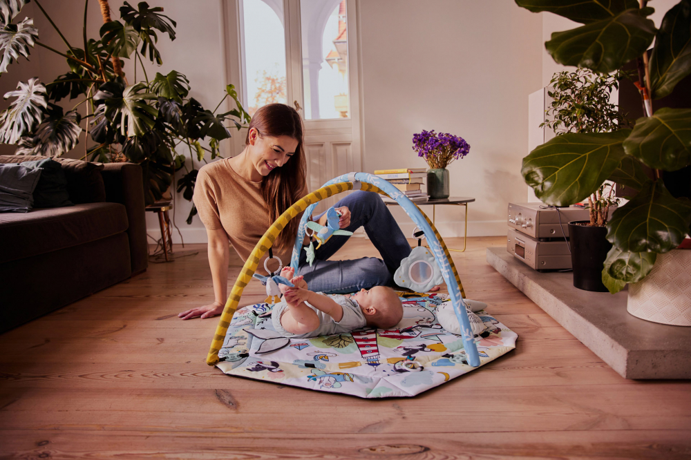 Covoras educational kinderkraft smartplay sea, varsta de la 0 luni la 2 ani [9]