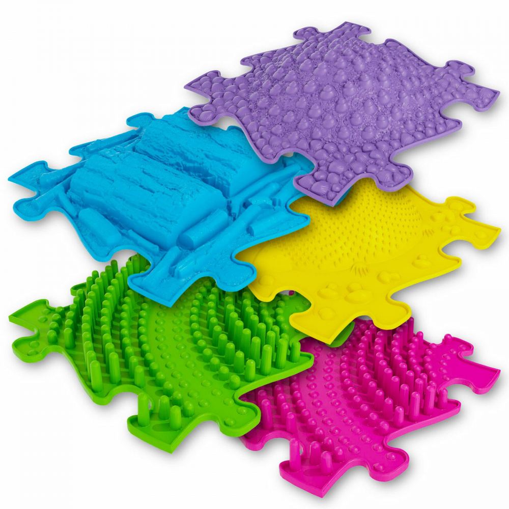 Covoras ortopedic senzorial puzzle Set 3D Extins A Muffik [1]