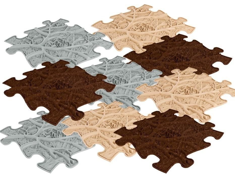 Covoras ortopedic senzorial puzzle Set Roots [1]