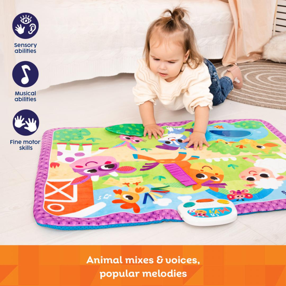 Covoras senzorial, prieteni la ferma [7]