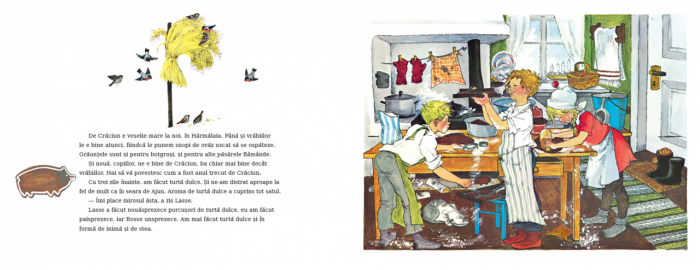 Craciun in satul Harmalaia - de Astrid Lindgren, ilustratii de Ilon Wikland [3]