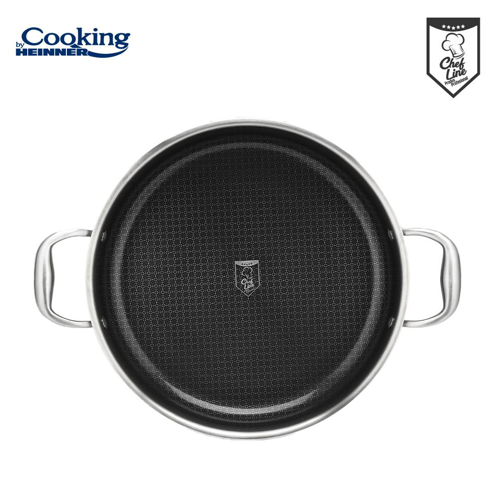 Cratita cu capac, 30x7.8 cm, 4.8 l, titanium3, cooking by heinner [5]