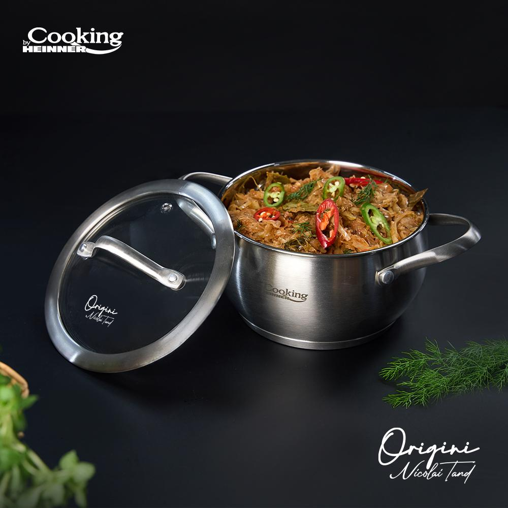 Cratita inox+capac 16x9 cm, 1.8l, nicolai tand, origini, cooking by heinner [5]