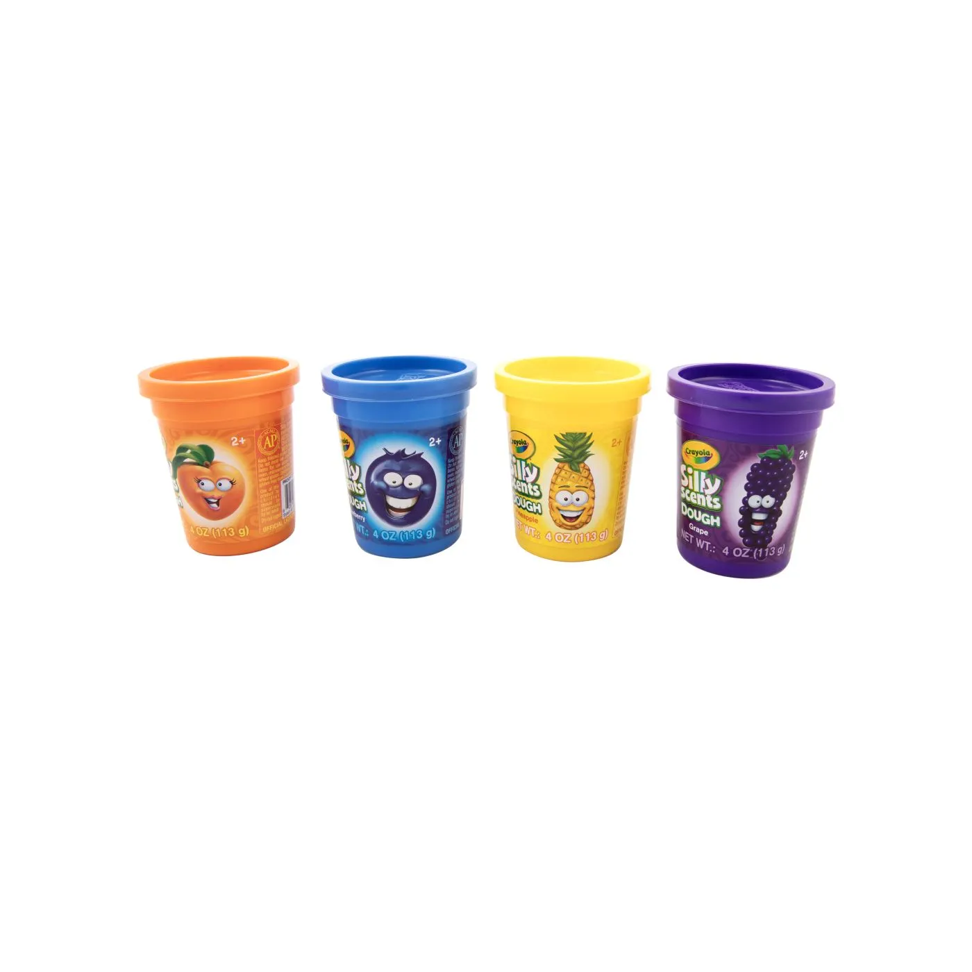 Crayola silly scents set 4 borcanase cu plastilina parfumata, copii varsta 2 ani pana la 7 ani [2]