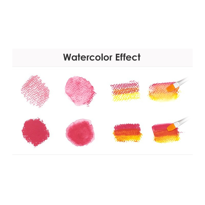 Creioane cerate Amos CRX5PC6, 6 culori, cutie PVC [4]