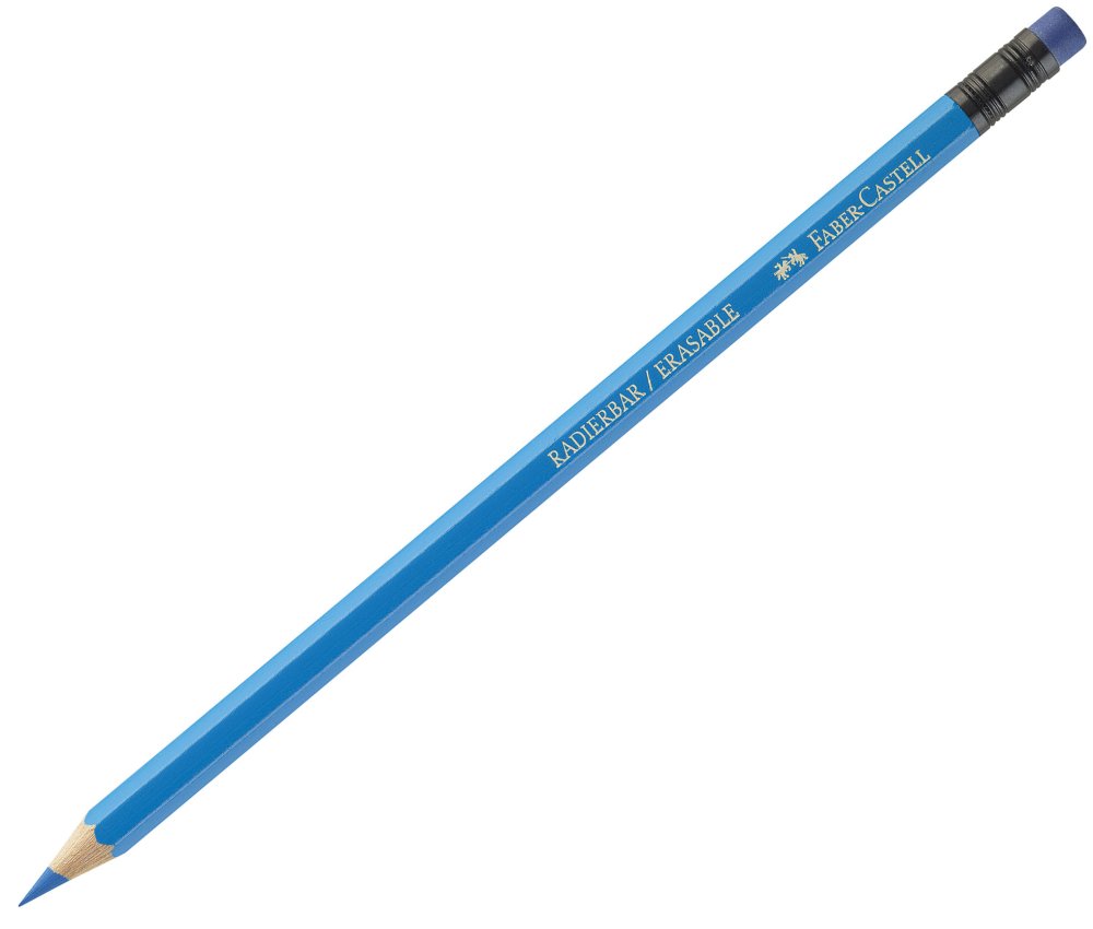 Creioane colorate 12 culori cu guma eco faber-castell [2]