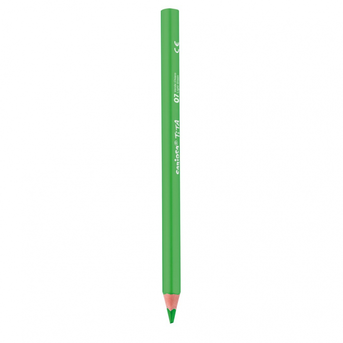 Creioane colorate pentru copii, scoala Carioca Tita Triangular 12 culori. [3]
