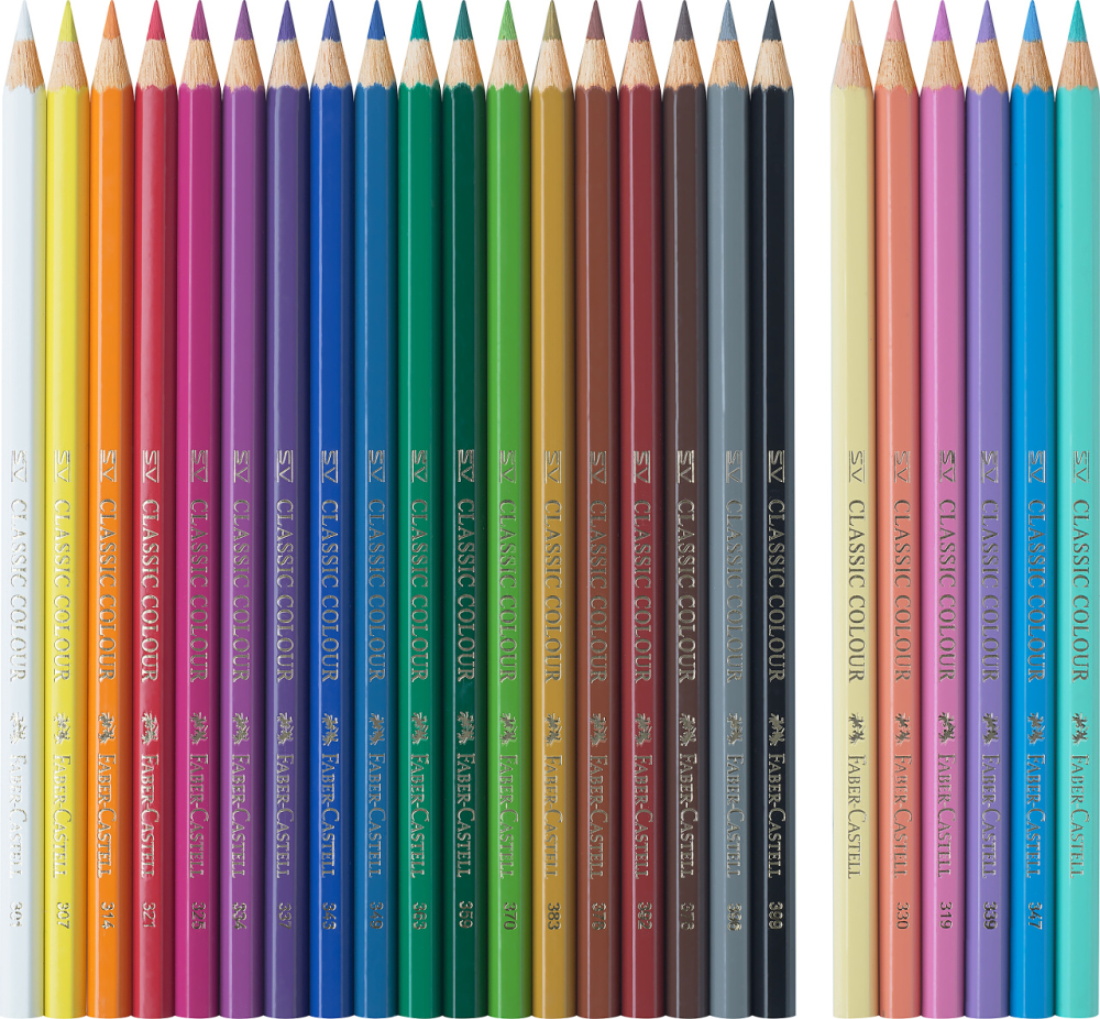 Creioane colorate 18+6 culori unicorni faber-castell [2]