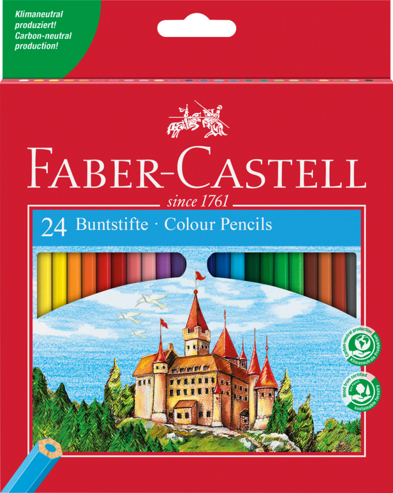 Creioane colorate 24 culori faber-castell [1]